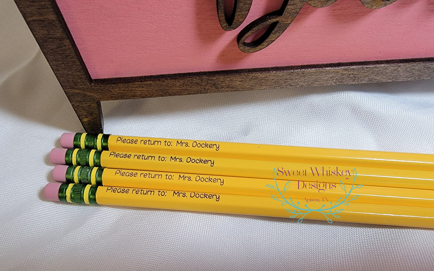 12 Pack Personalized Pencils
