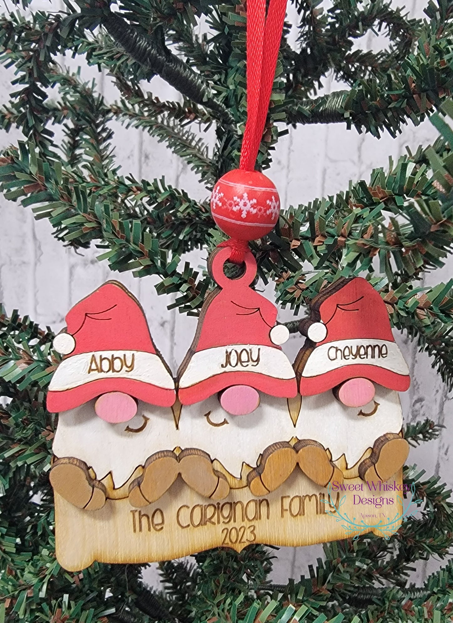 Family Gnome Ornament