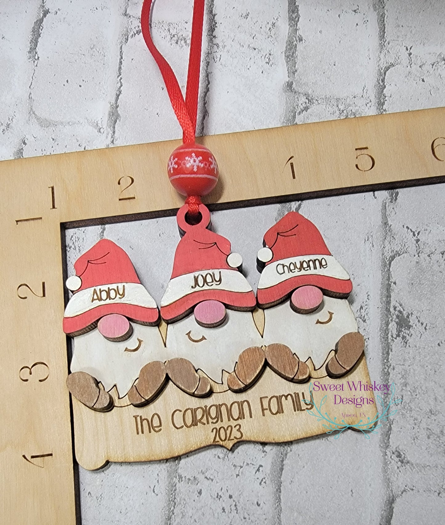 Family Gnome Ornament