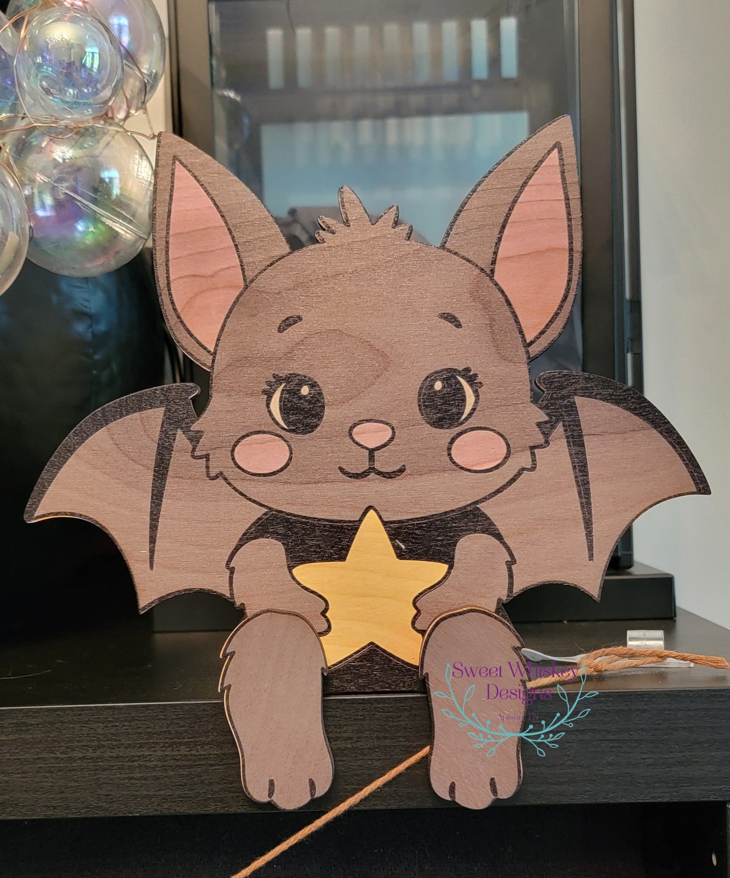Bat Shelf Sitter- Finished or DIY