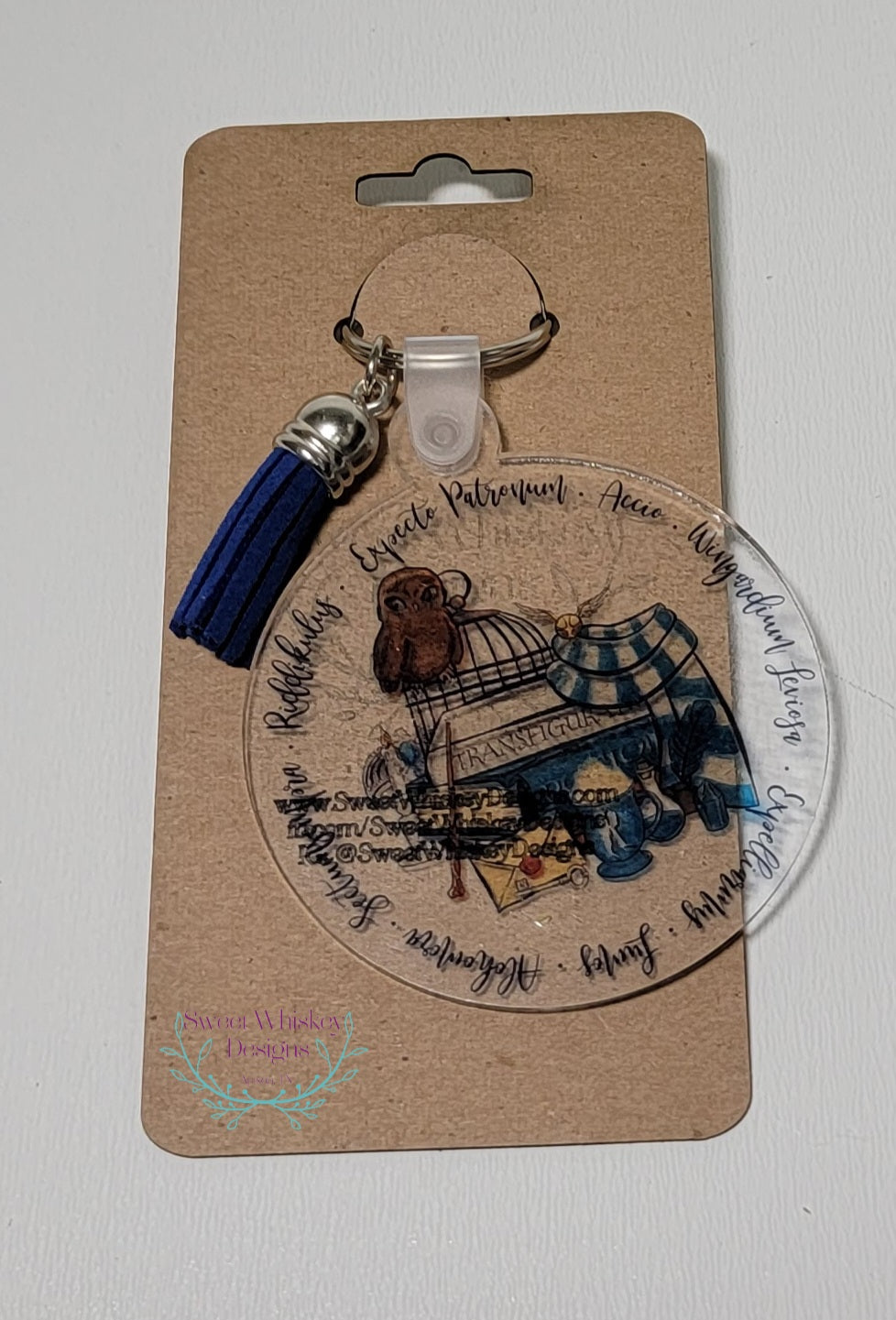 Wizard School Spells- Blue and Silver