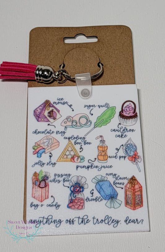 Wizard Sweets- Keychain