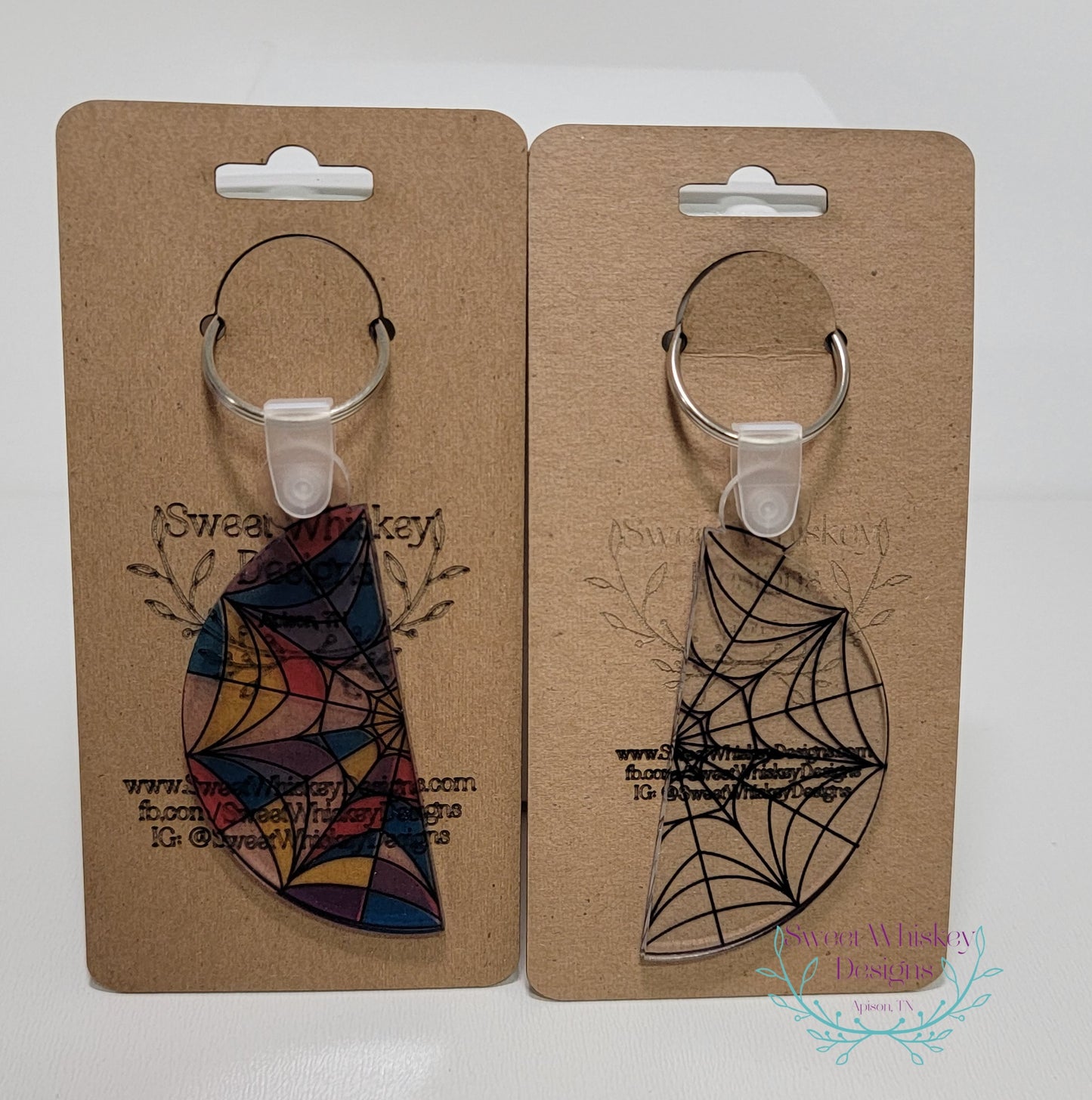 Outcast School Hall Window Besties Keychain set