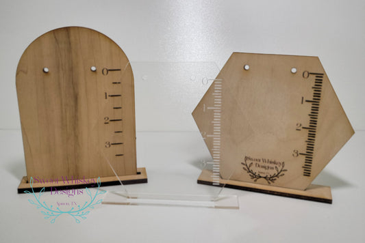 Earring Display- Can add shop logo