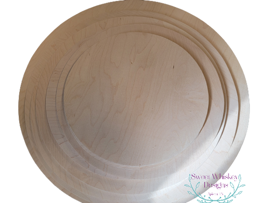10 inch, 1/4 Birch Rounds